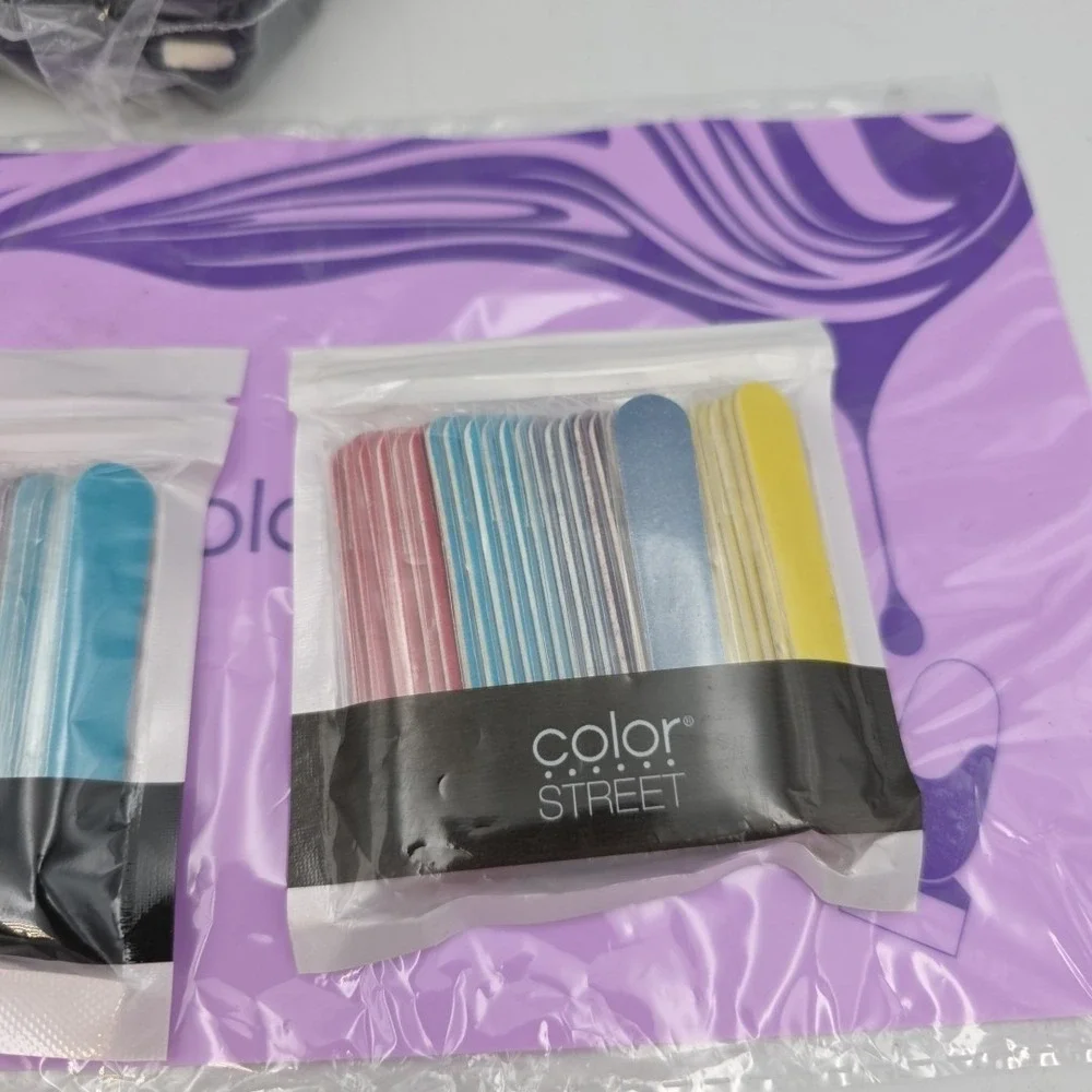 60 Mini Nail Files Multicolored‎ Color Street & Other Nail Accessories